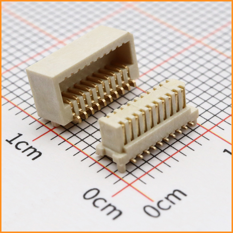 0.5間距 合高5.0 側(cè)插「板對板連接器」